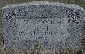 Ellsworth Ash Marker