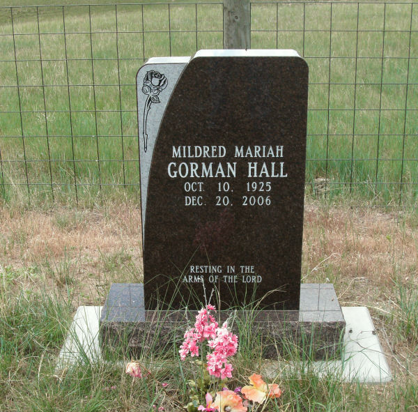 Mildred Mariah Hall Marker