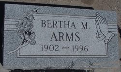 Bertha Minnie Arms Marker