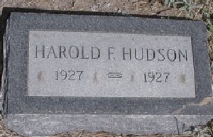 Harold Donald Hudson Marker